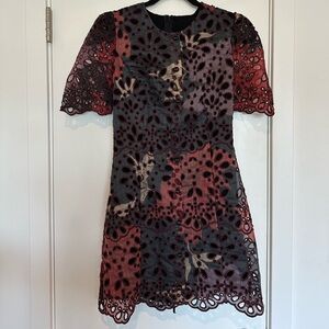 Elegant Lace Overlay Dress